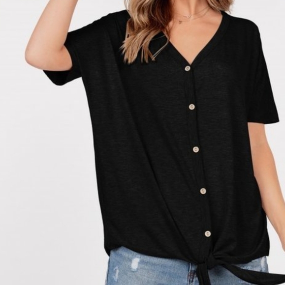 FINAL SALE 🆕🌿oversized BUTTON DOWN TOP 🌿 - Picture 2 of 7